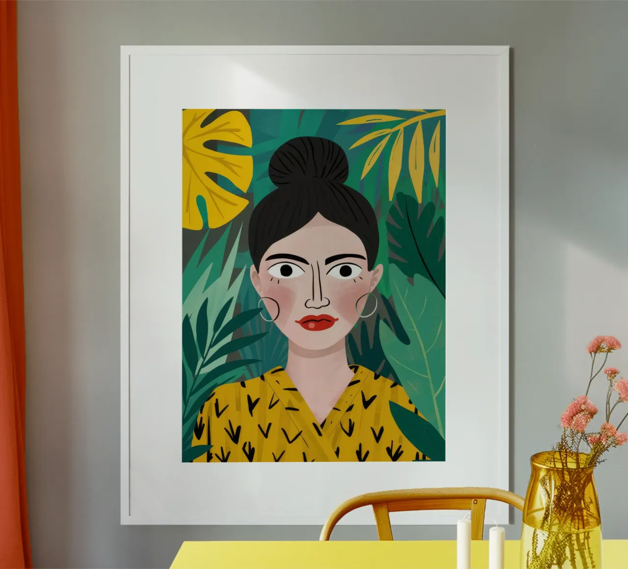 L'aplomb de la reine de la jungle poster de Peak Delusion