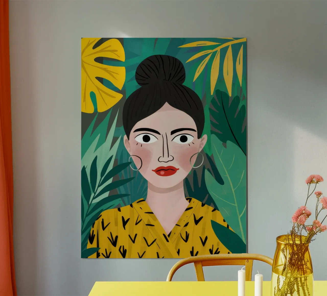 L'aplomb de la reine de la jungle poster de Peak Delusion