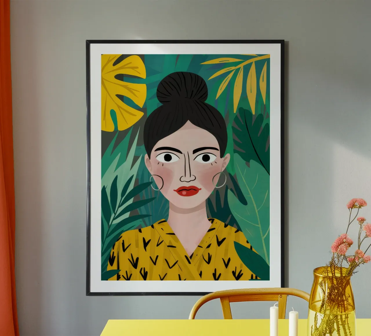 L'aplomb de la reine de la jungle poster de Peak Delusion