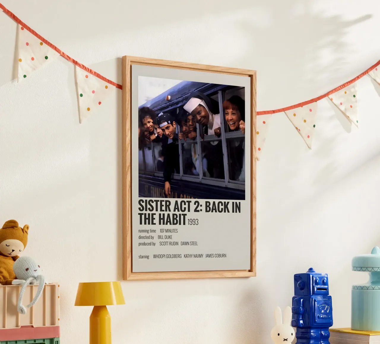 SISTER ACT 2 BACK IN THE HABIT 1993 plexiglass da MVFminimalist