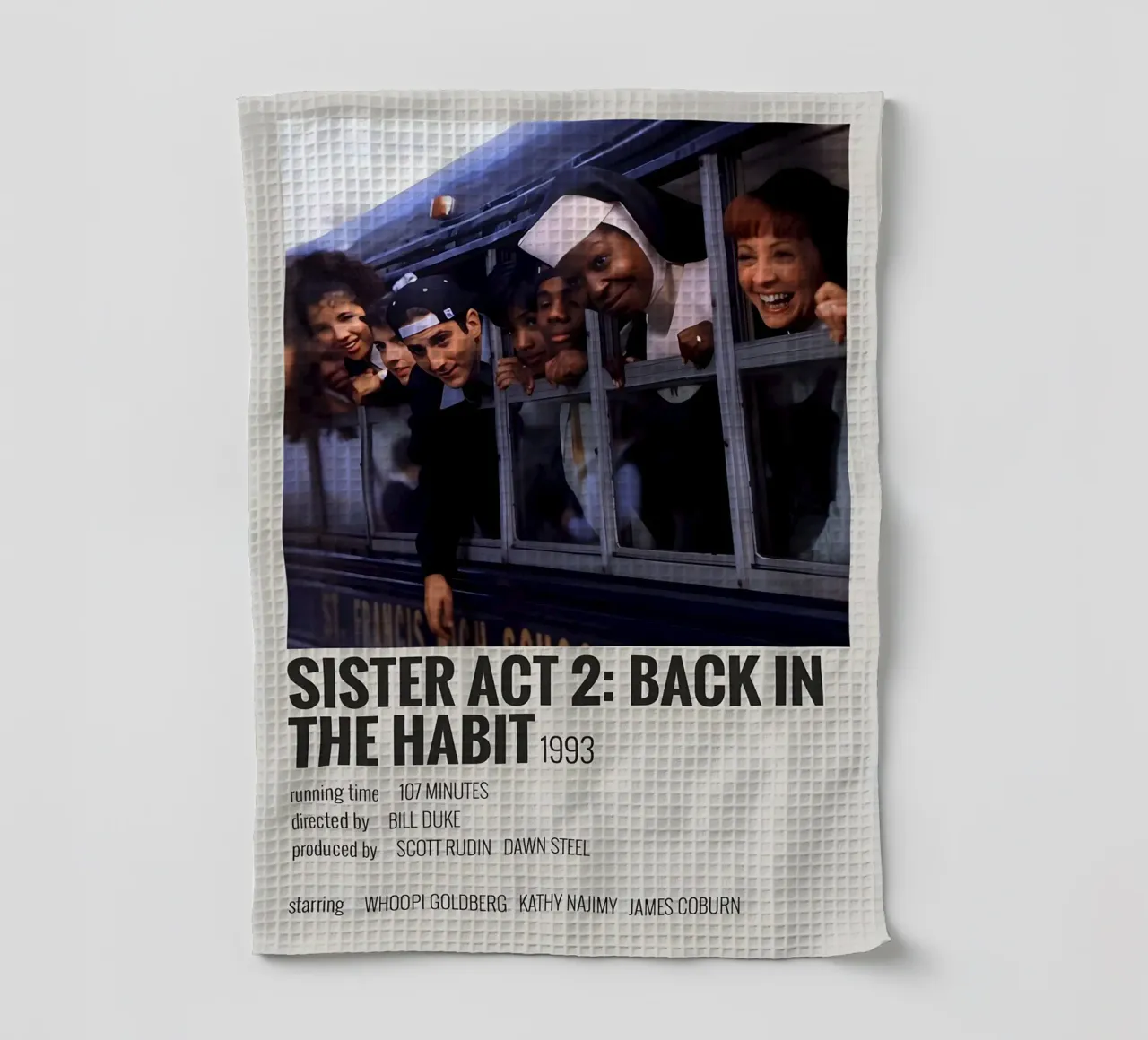 SISTER ACT 2 BACK IN THE HABIT 1993 canovaccio da cucina da MVFminimalist