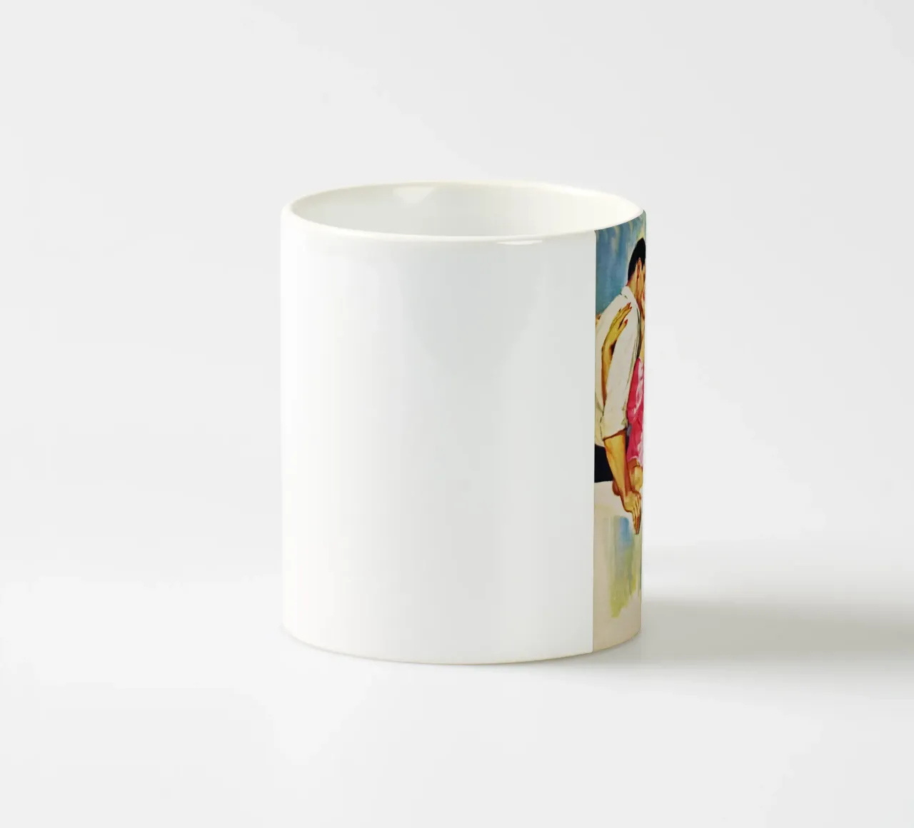 Inseparabili sul letto tazza in ceramica da Vintage Beauties