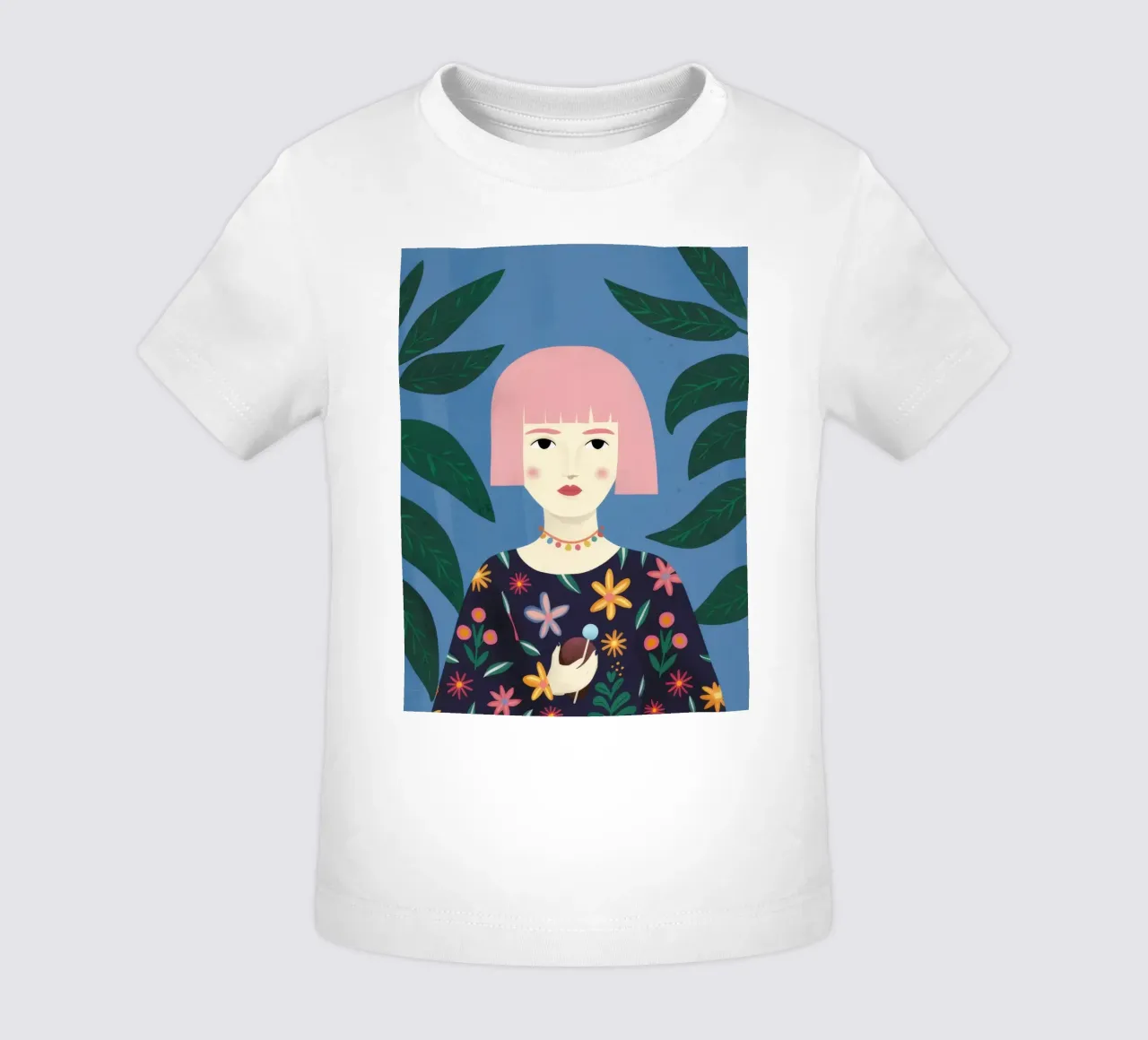 Pink Bob Poise maglietta neonato da Peak Delusion