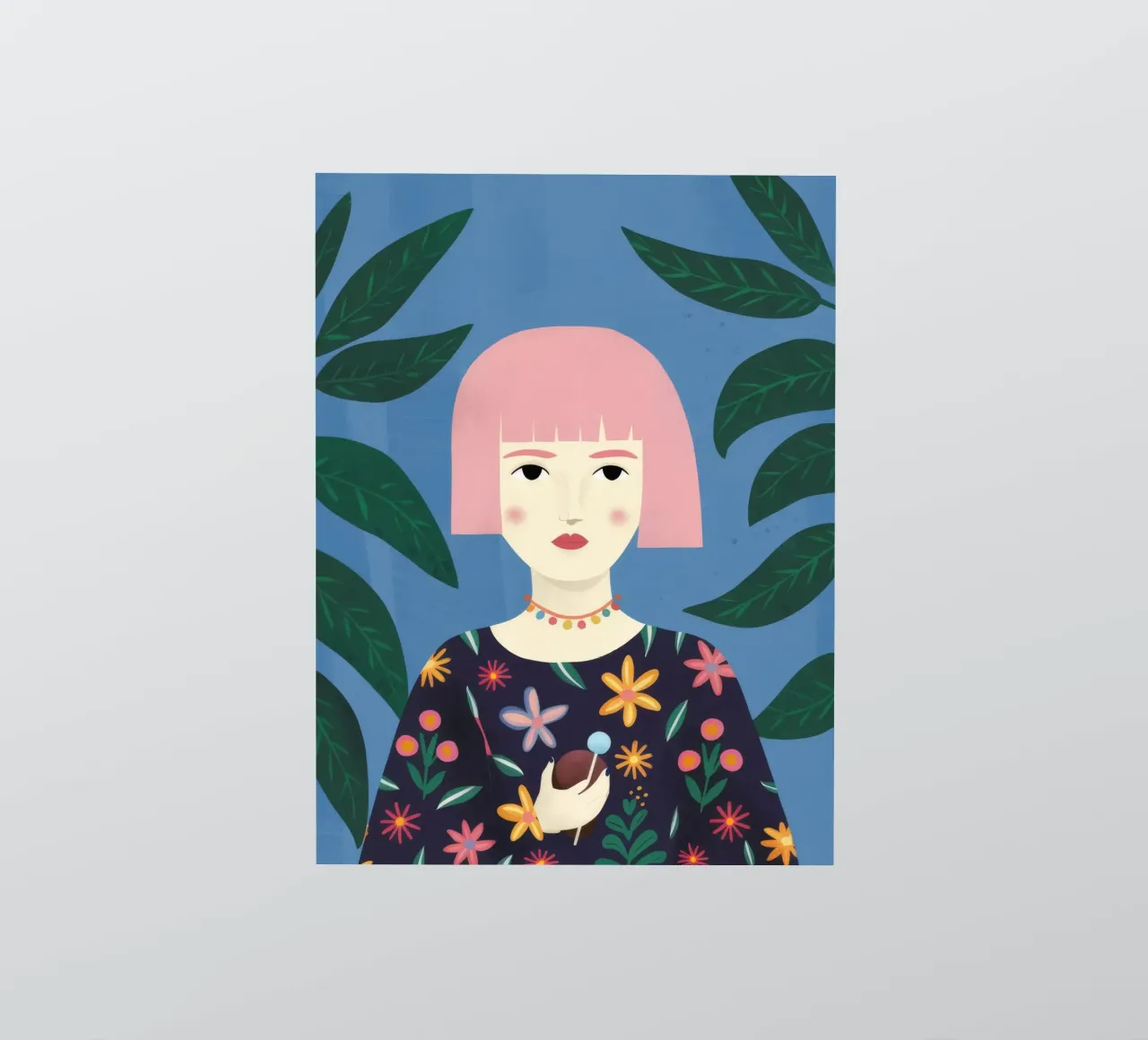 Pink Bob Poise sticker by Peak Delusion