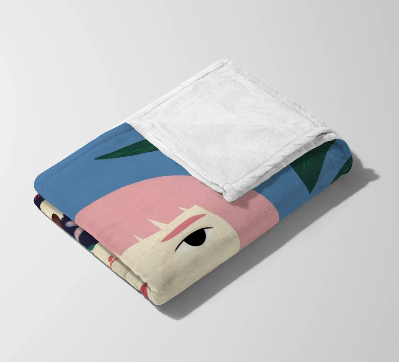 Pink Bob Poise coperta in pile da Peak Delusion