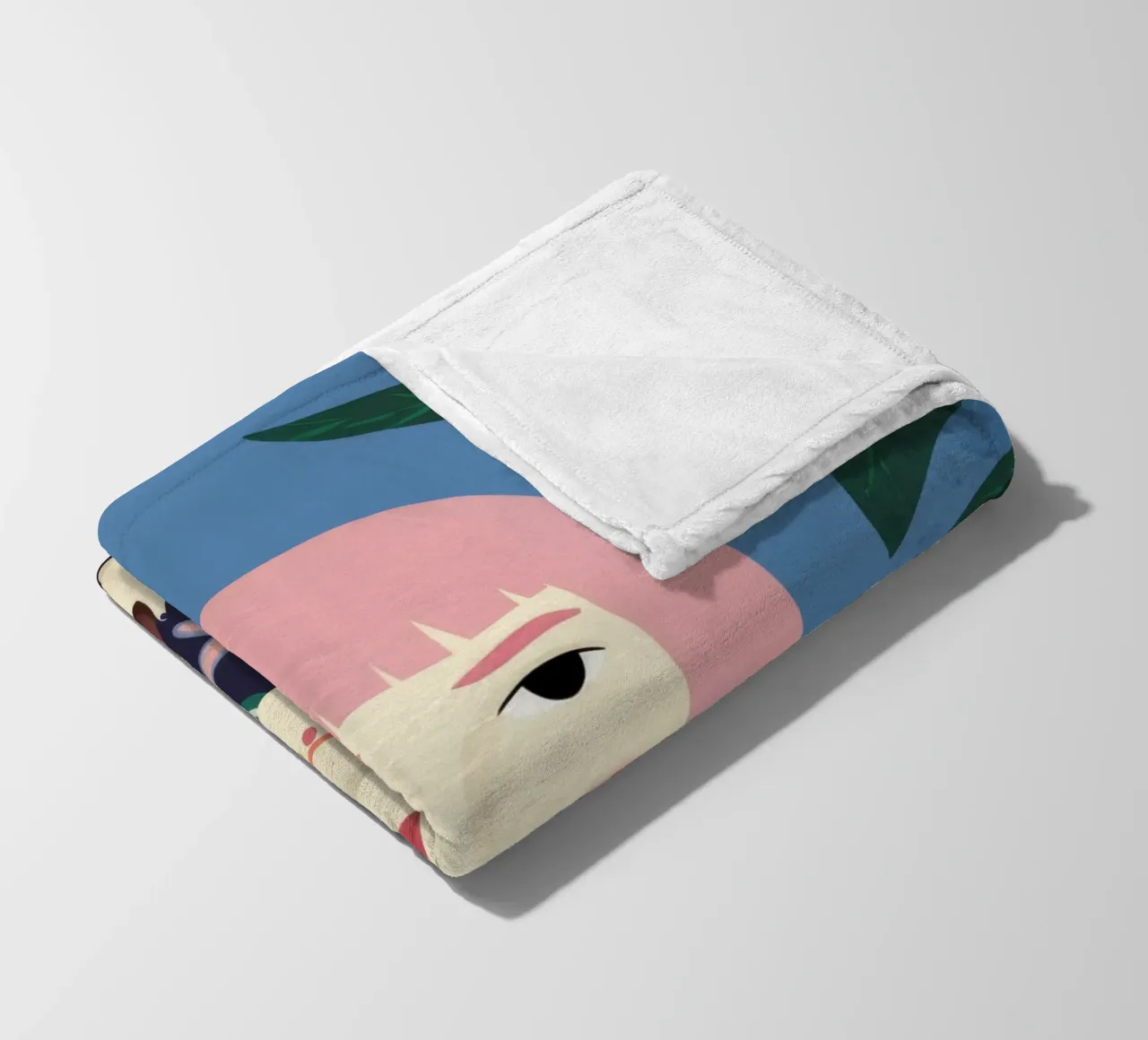 Pink Bob Poise coperta in pile da Peak Delusion