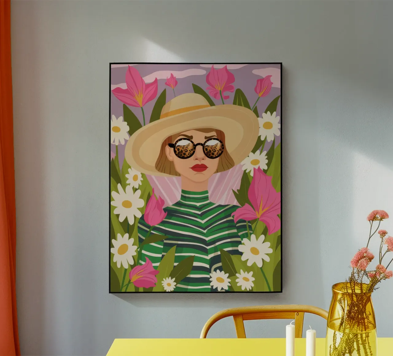 Daisy Hat Chic plexiglass da Peak Delusion