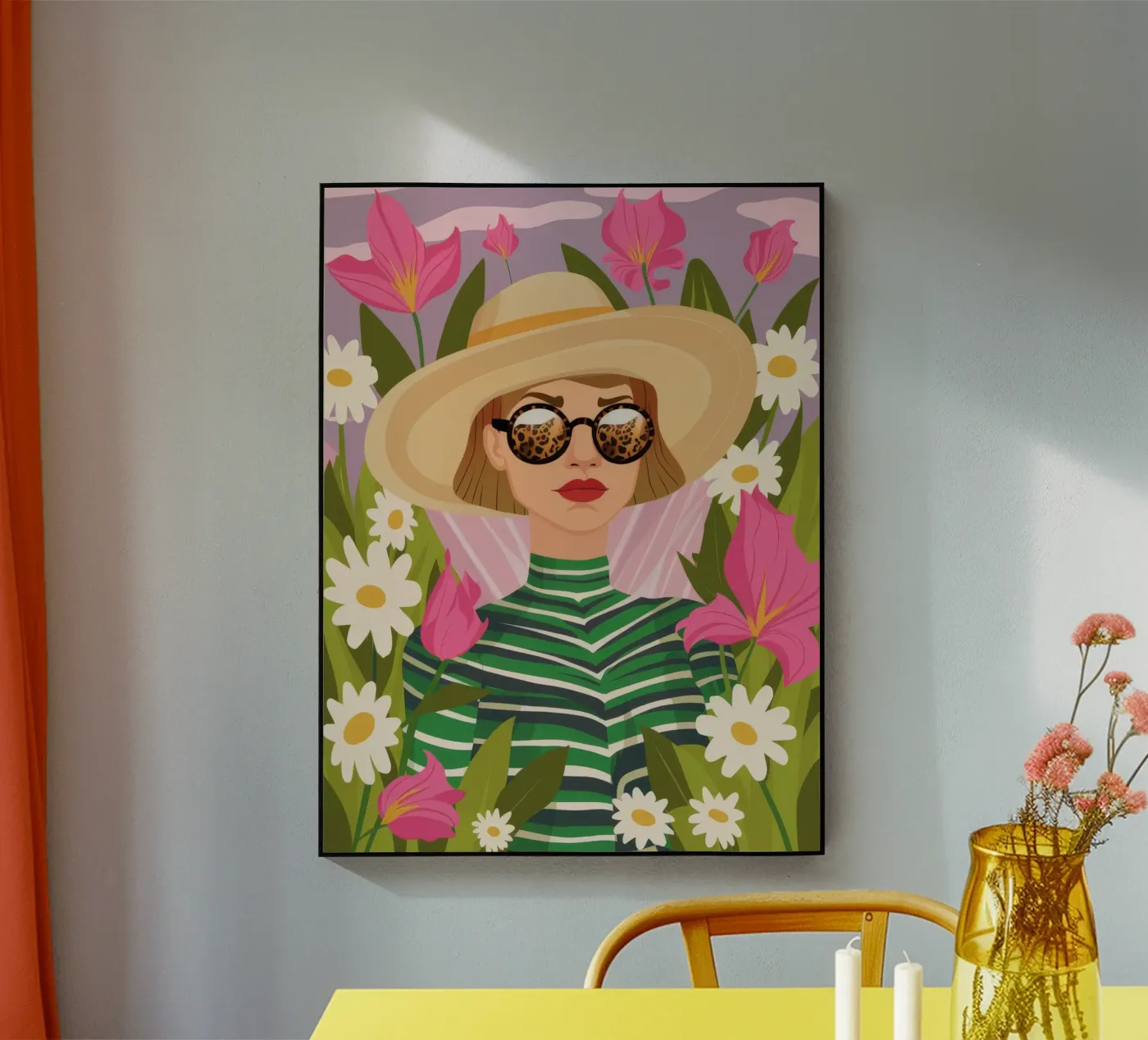 Daisy Hat Chic plexiglass da Peak Delusion