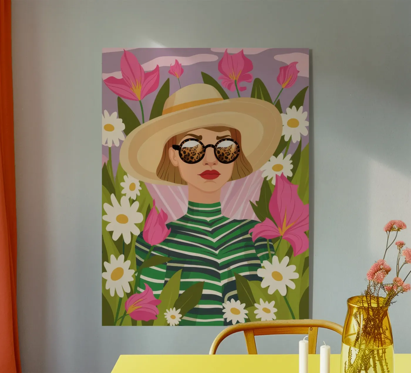 Daisy Hat Chic plexiglass da Peak Delusion
