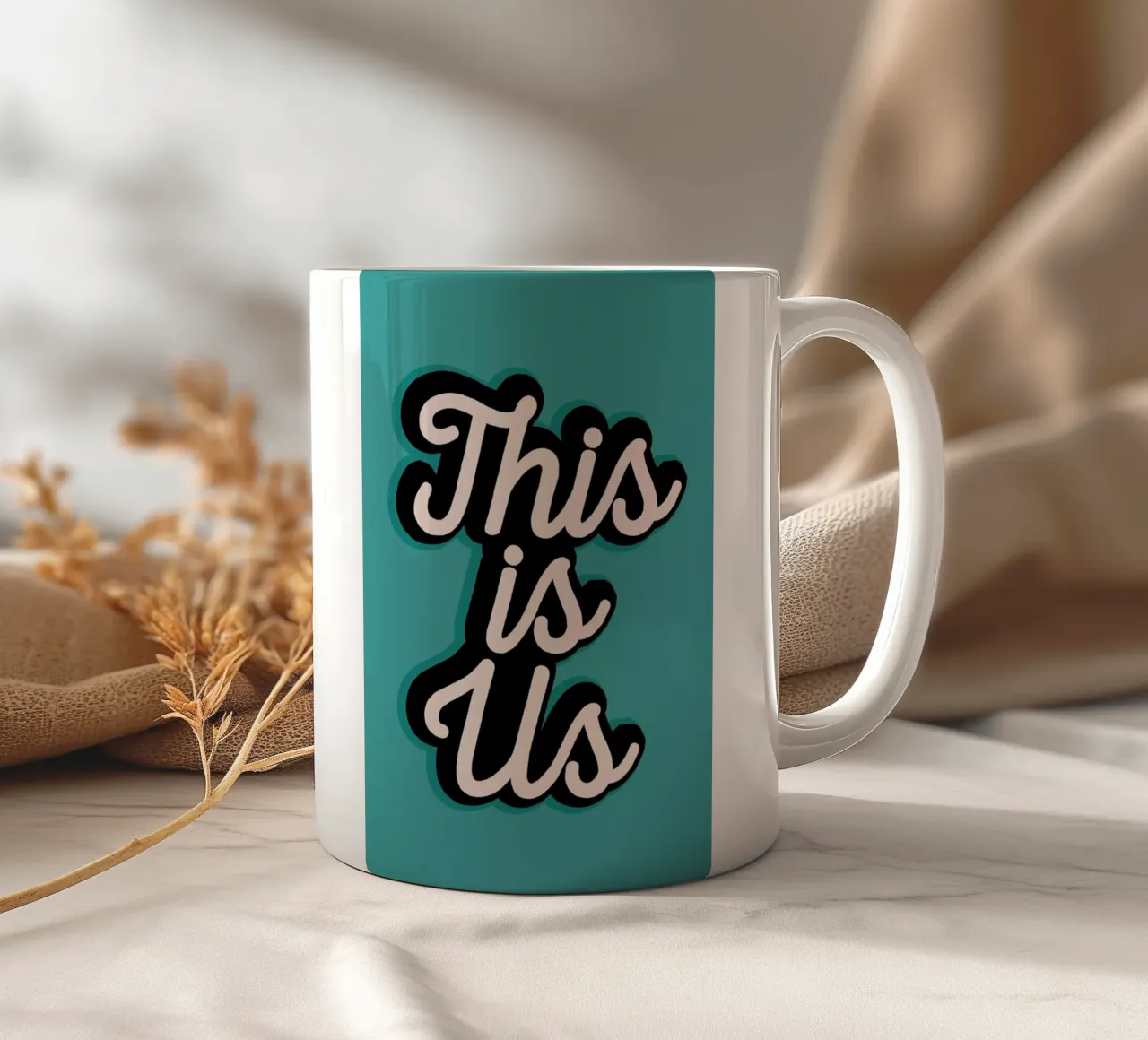 This Is Us Keramik Tasse von The Native State