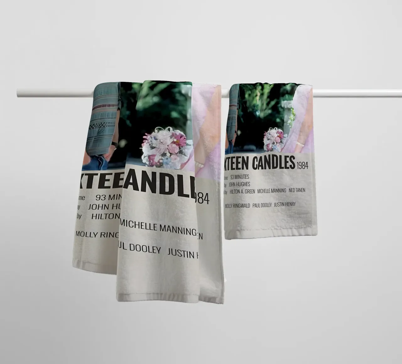 SIXTEEN CANDLES 1984 asciugamano da bagno da MVFminimalist