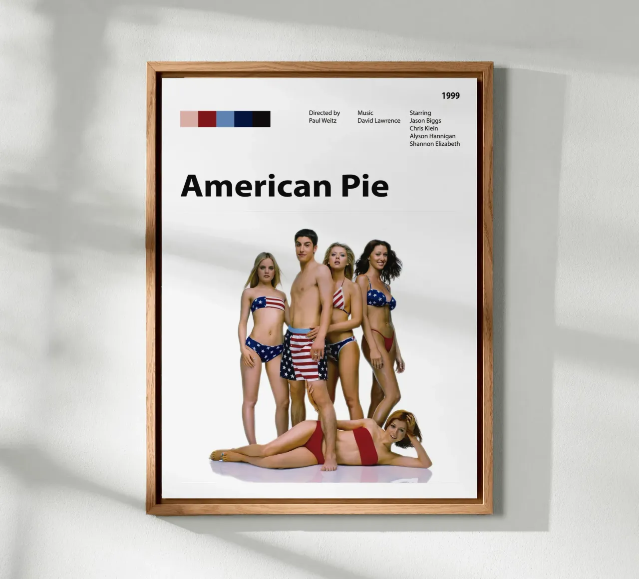American Pie alluminio dibond da 🎞 The Movie Wall
