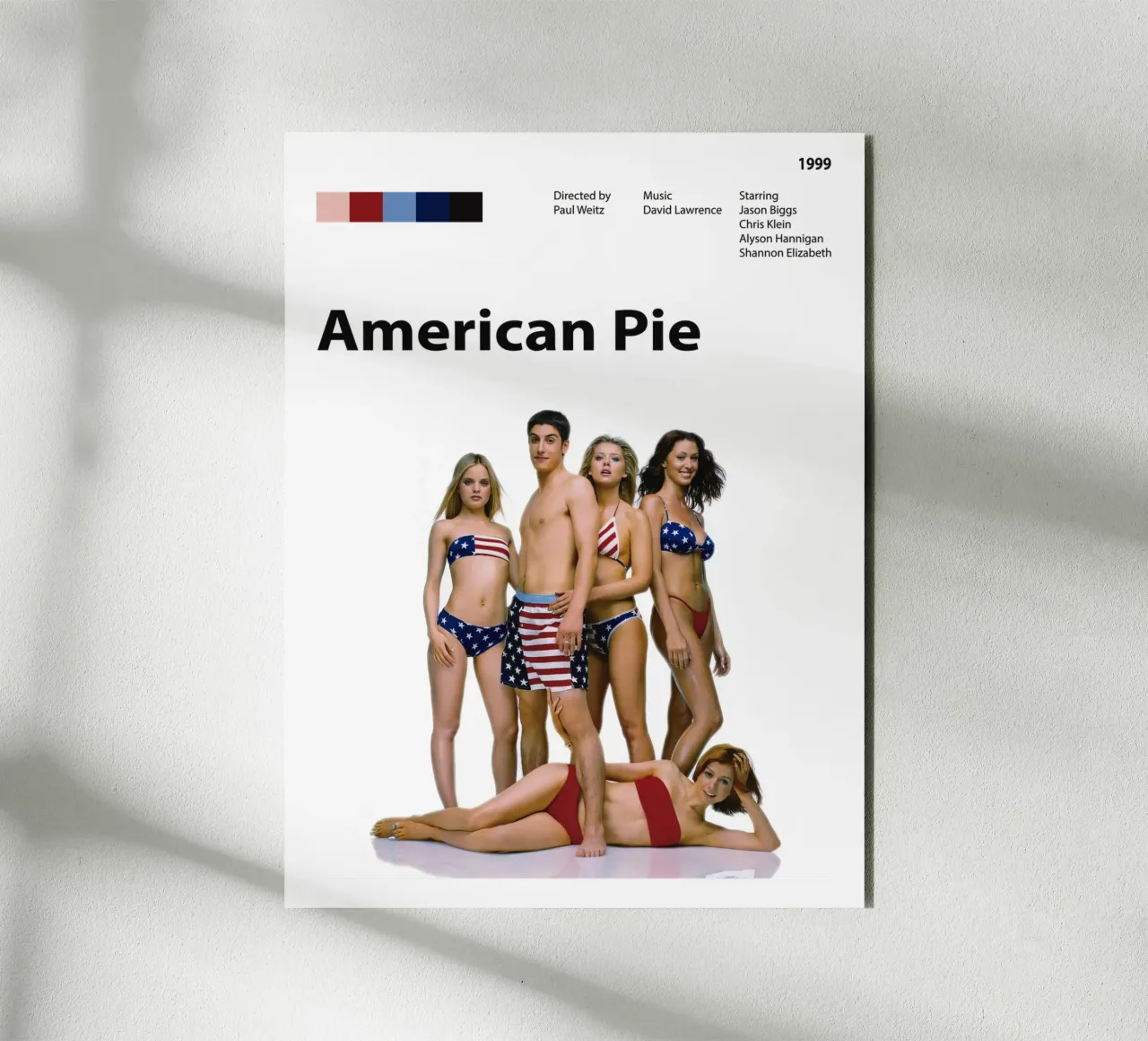 American Pie alluminio dibond da 🎞 The Movie Wall