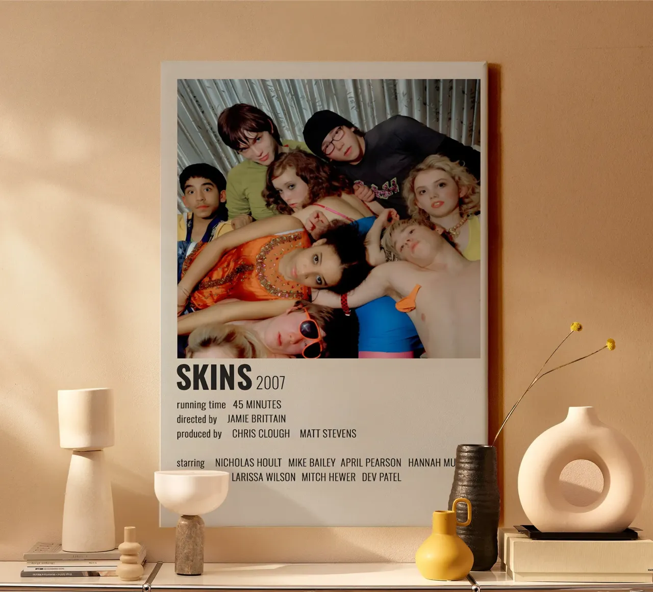 SKINS 2007 tela con Cornice a cassetta da MVFminimalist