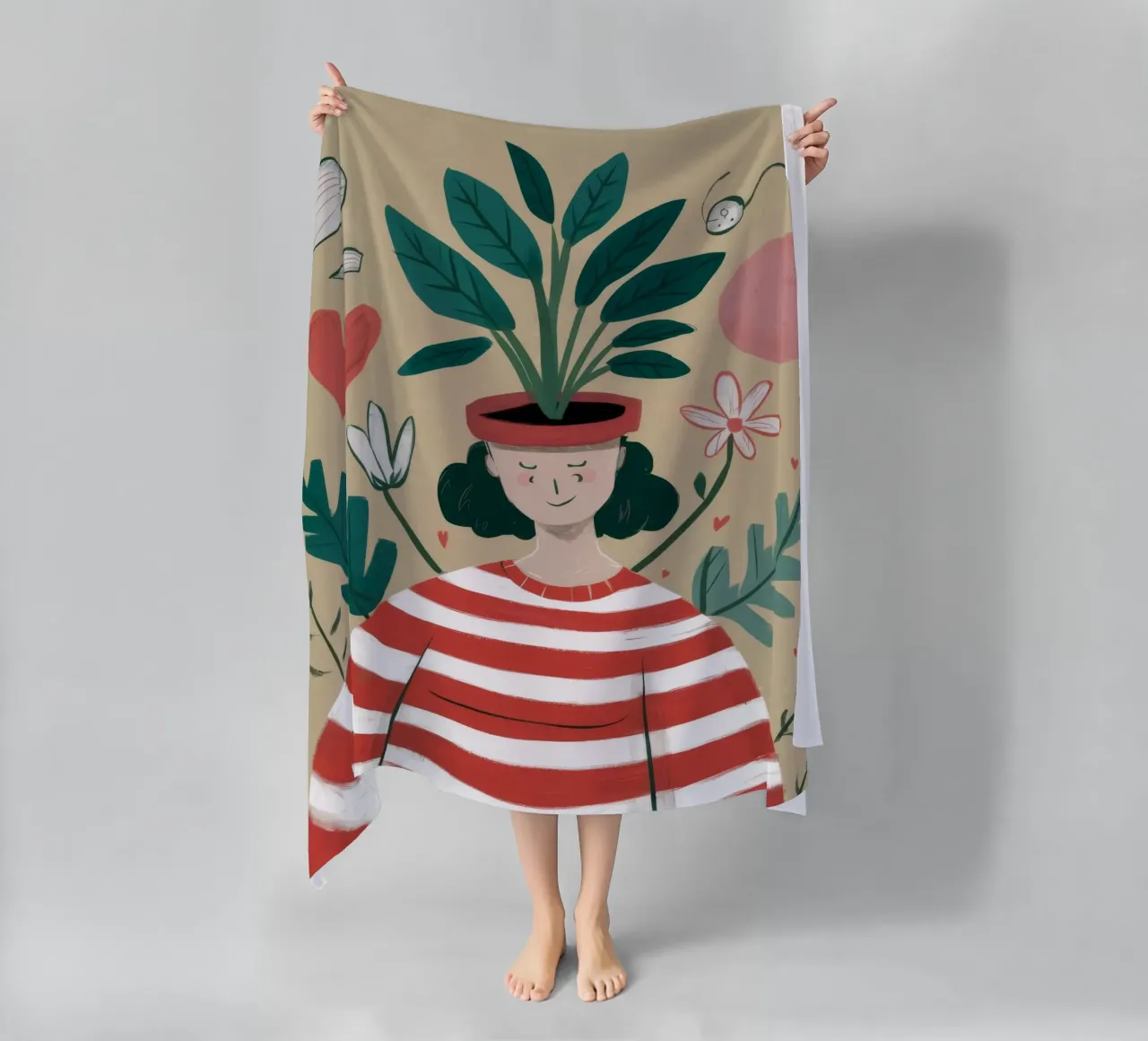 Cuore Pentola Testa telo mare da Peak Delusion