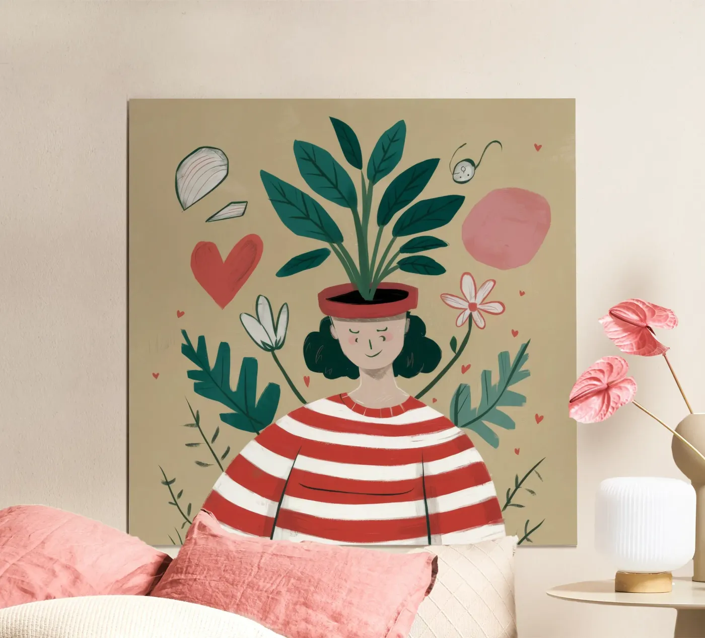 Heart Pot Head poster da Peak Delusion