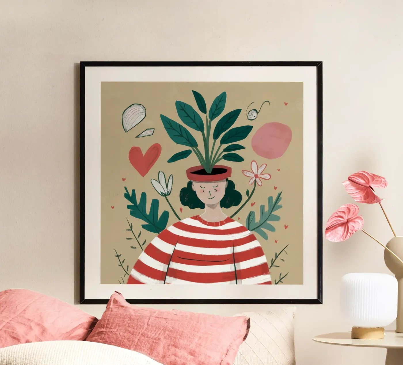 Heart Pot Head poster da Peak Delusion
