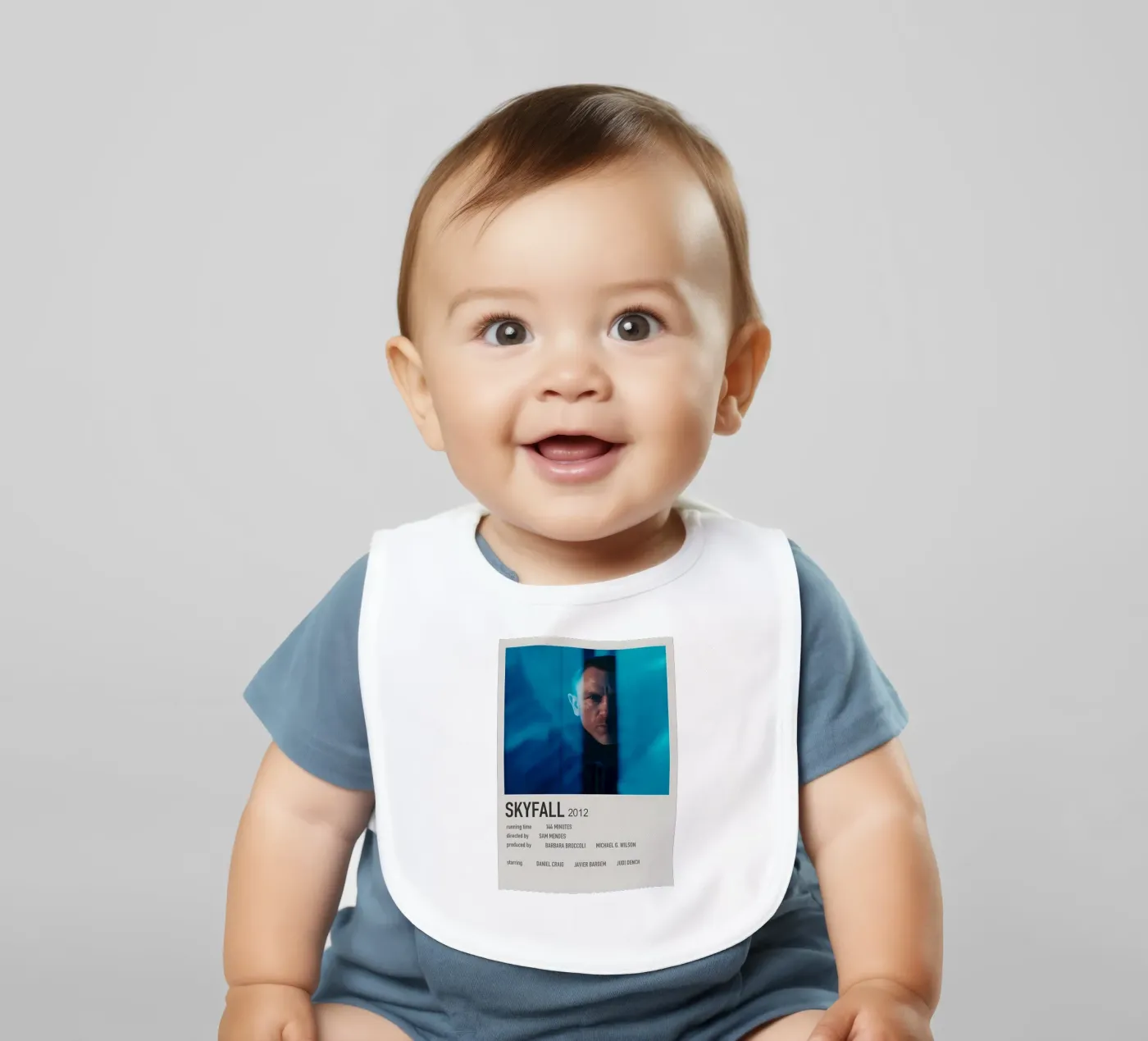 SKYFALL 2012 Babylätzchen von MVFminimalist