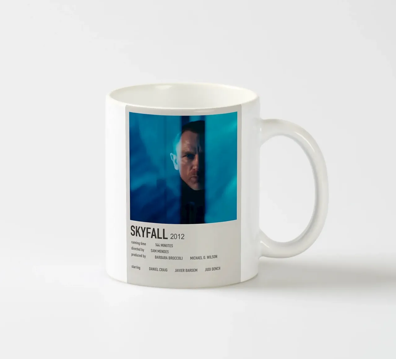 SKYFALL 2012 tazza in ceramica da MVFminimalist