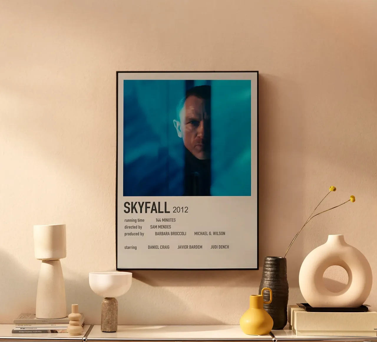 SKYFALL 2012 acrylic glass by MVFminimalist