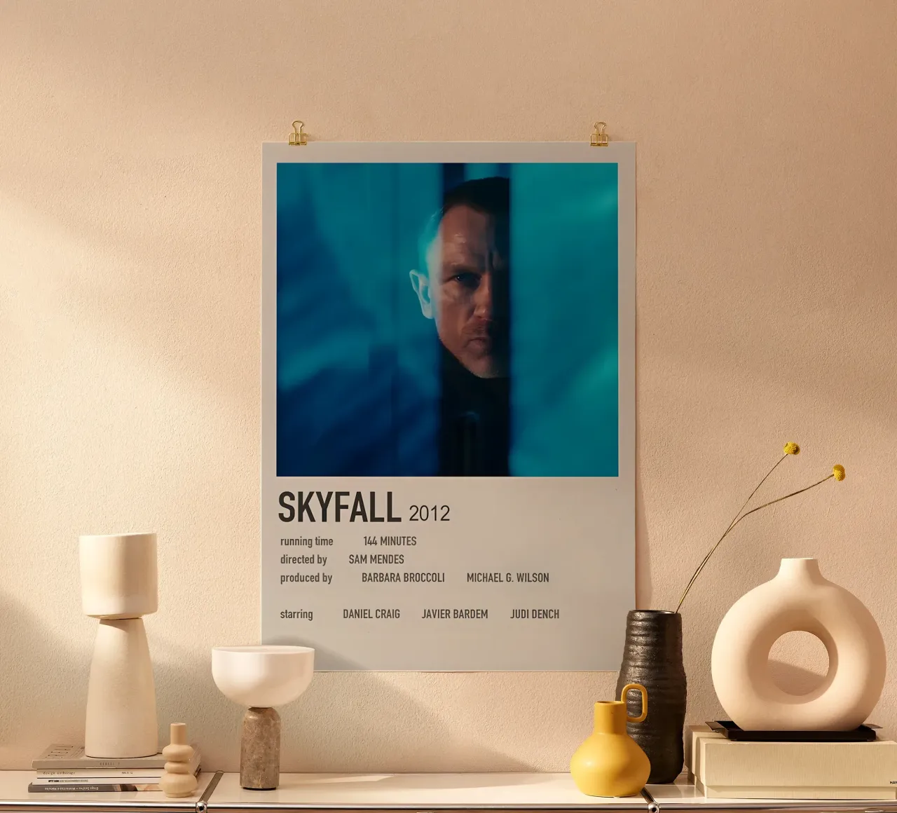 SKYFALL 2012 poster da MVFminimalist