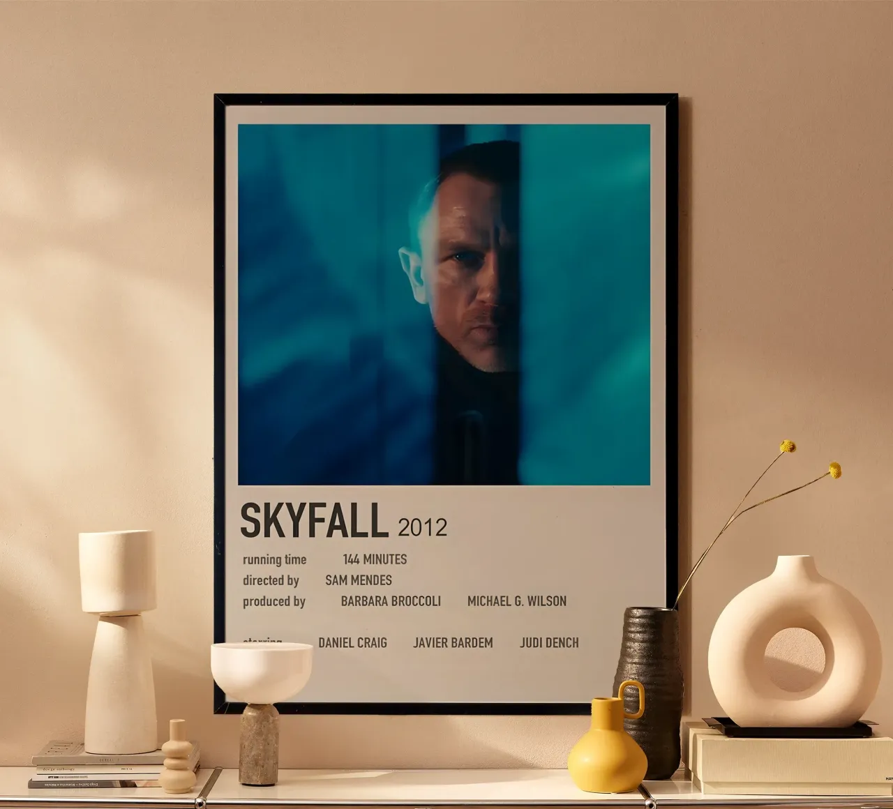 SKYFALL 2012 poster da MVFminimalist