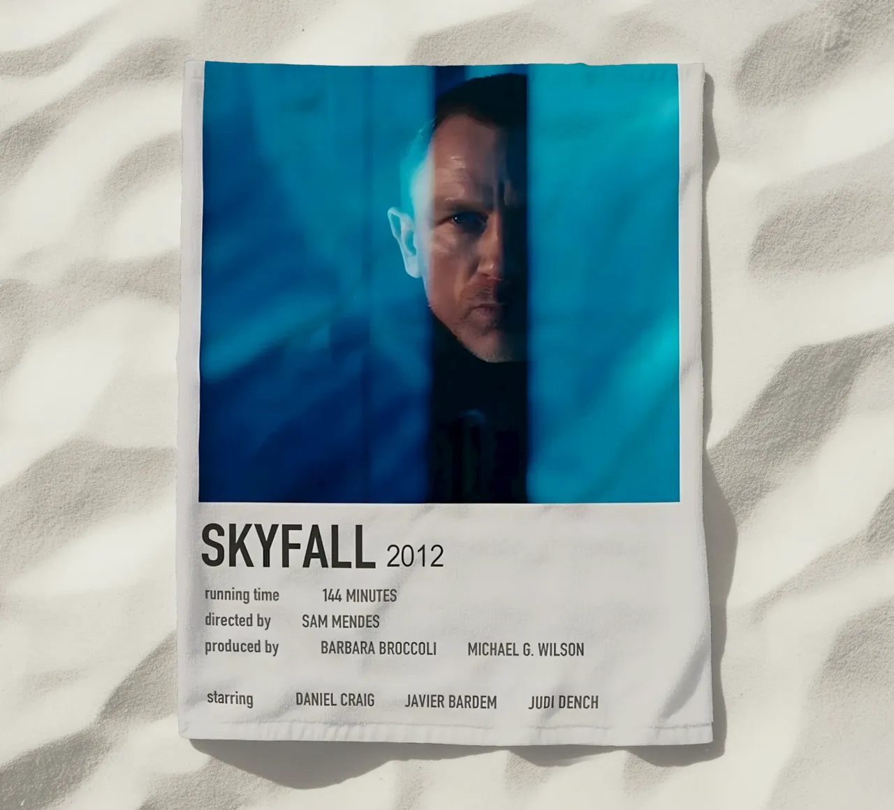 SKYFALL 2012 telo mare da MVFminimalist
