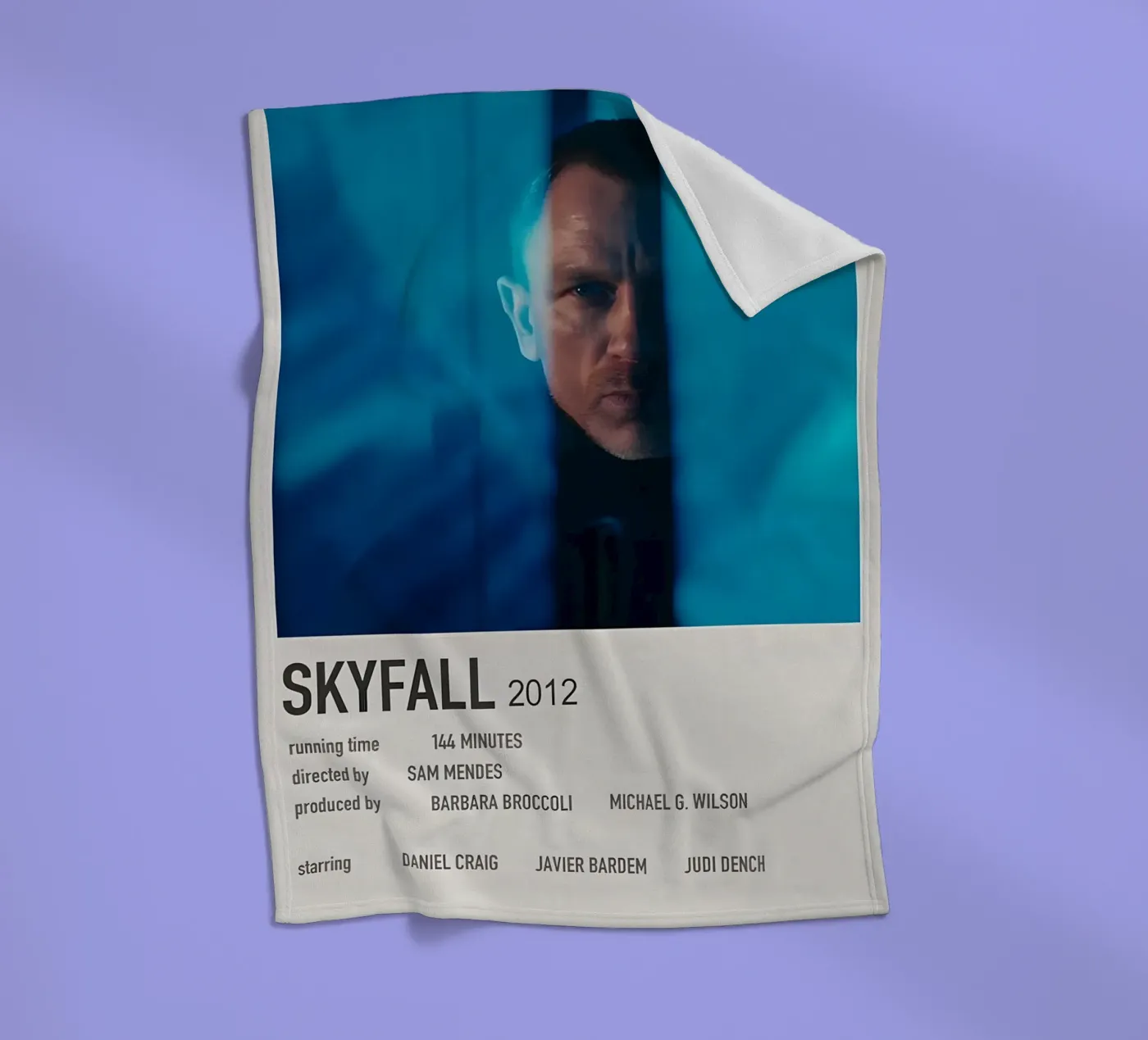 SKYFALL 2012 coperta in pile da MVFminimalist