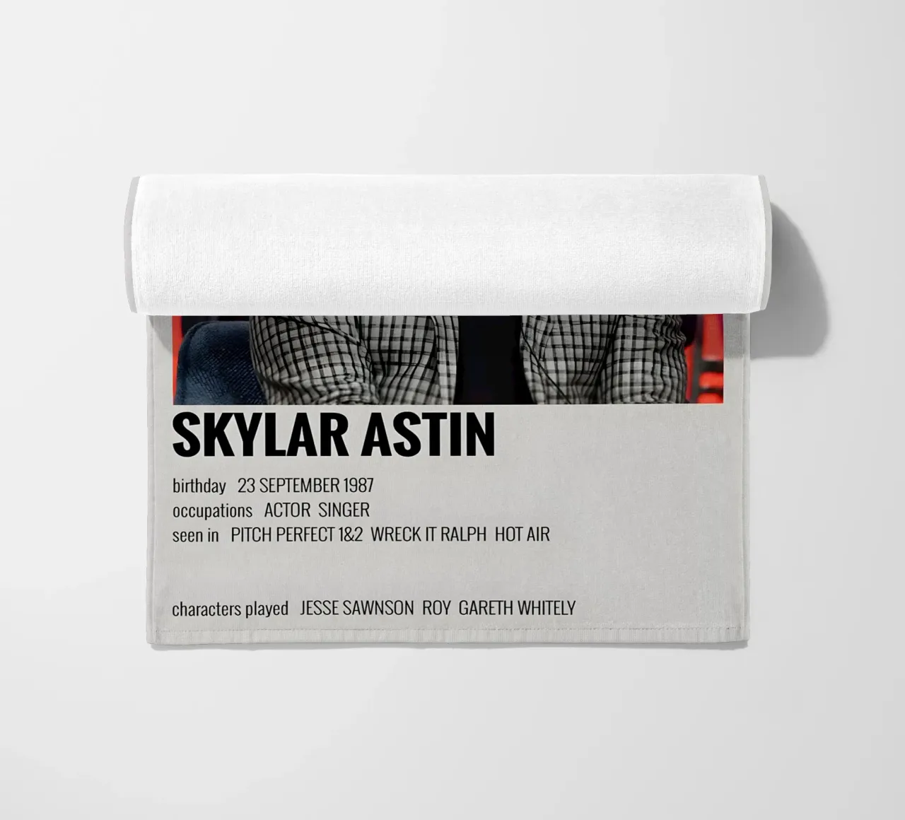 SKYLAR ASTIN beach towel by MVFminimalist