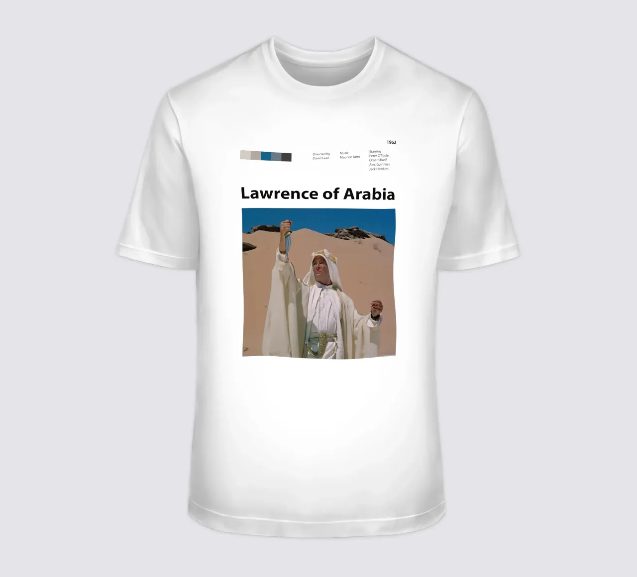 Lawrence of Arabia t-shirt by 🎞 The Movie Wall
