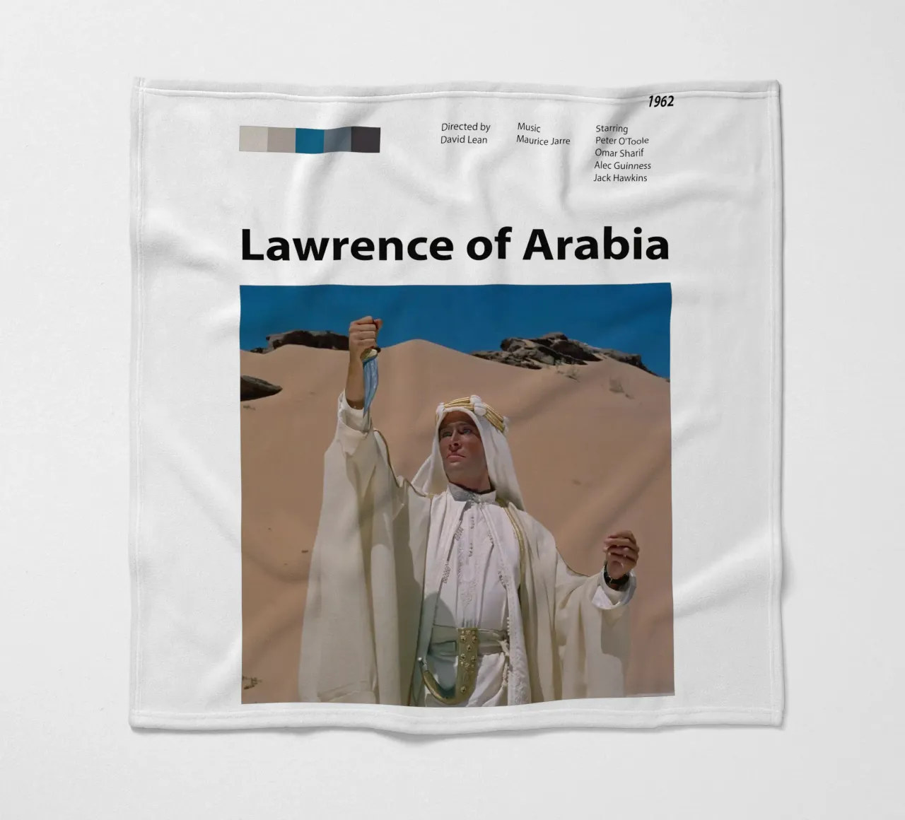 Lawrence von Arabien Fleecedecke von 🎞 The Movie Wall