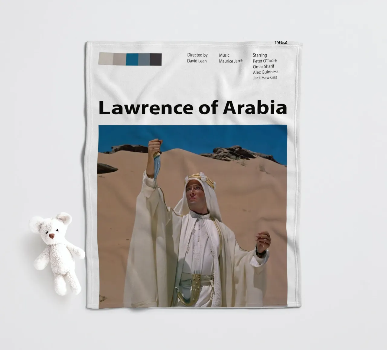 Lawrence von Arabien Fleecedecke von 🎞 The Movie Wall