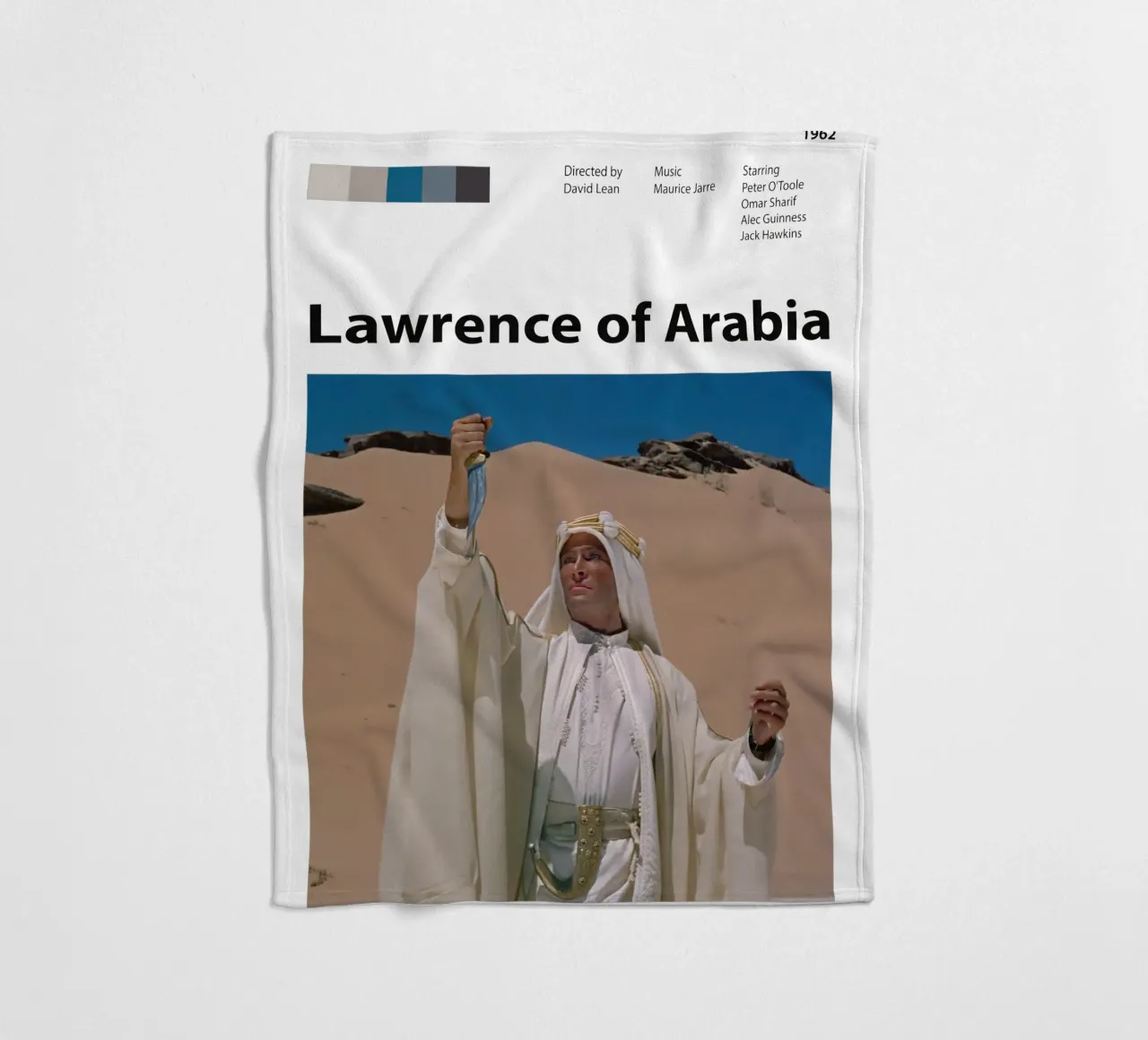 Lawrence von Arabien Fleecedecke von 🎞 The Movie Wall
