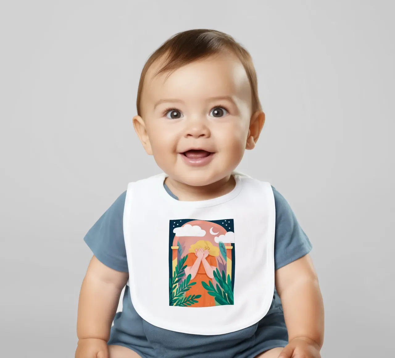 Arched Window Clouds bavaglino da Peak Delusion