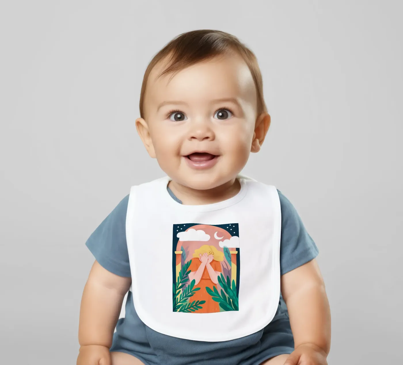 Arched Window Clouds bavaglino da Peak Delusion