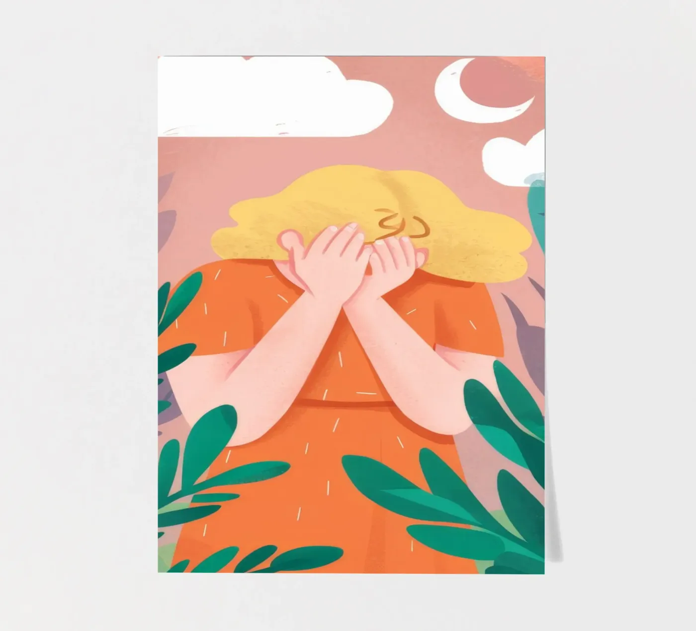 Arched Window Clouds sticker sheet by Peak Delusion