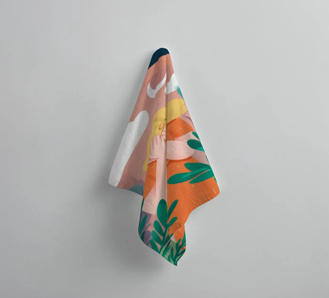 Arched Window Clouds towel by Peak Delusion