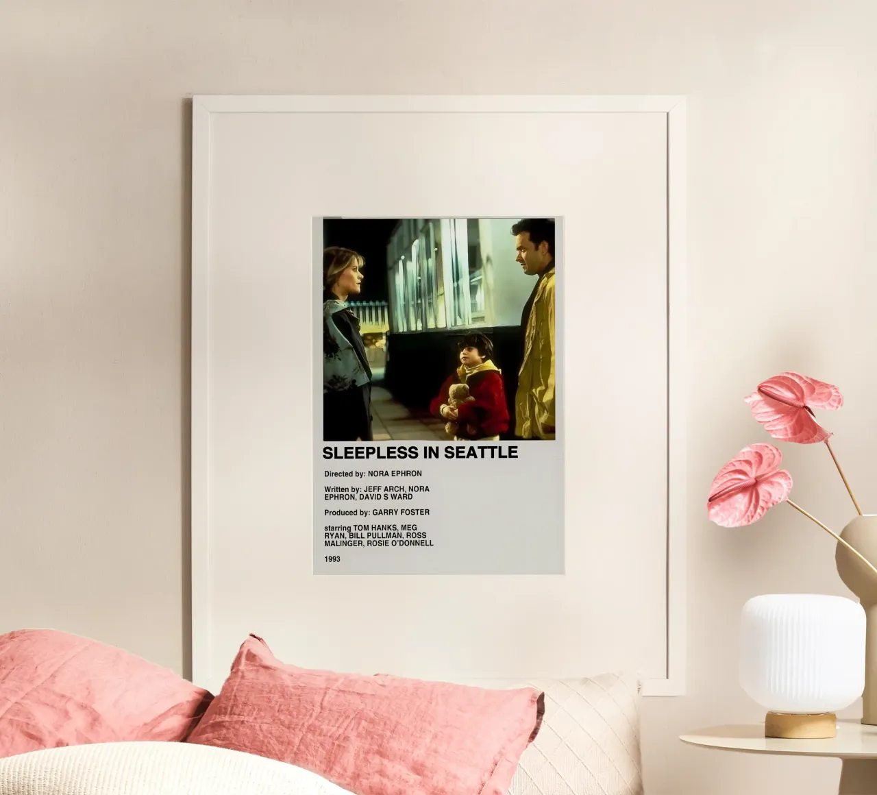 SLEEPLESS IN SEATTLE poster da MVFminimalist