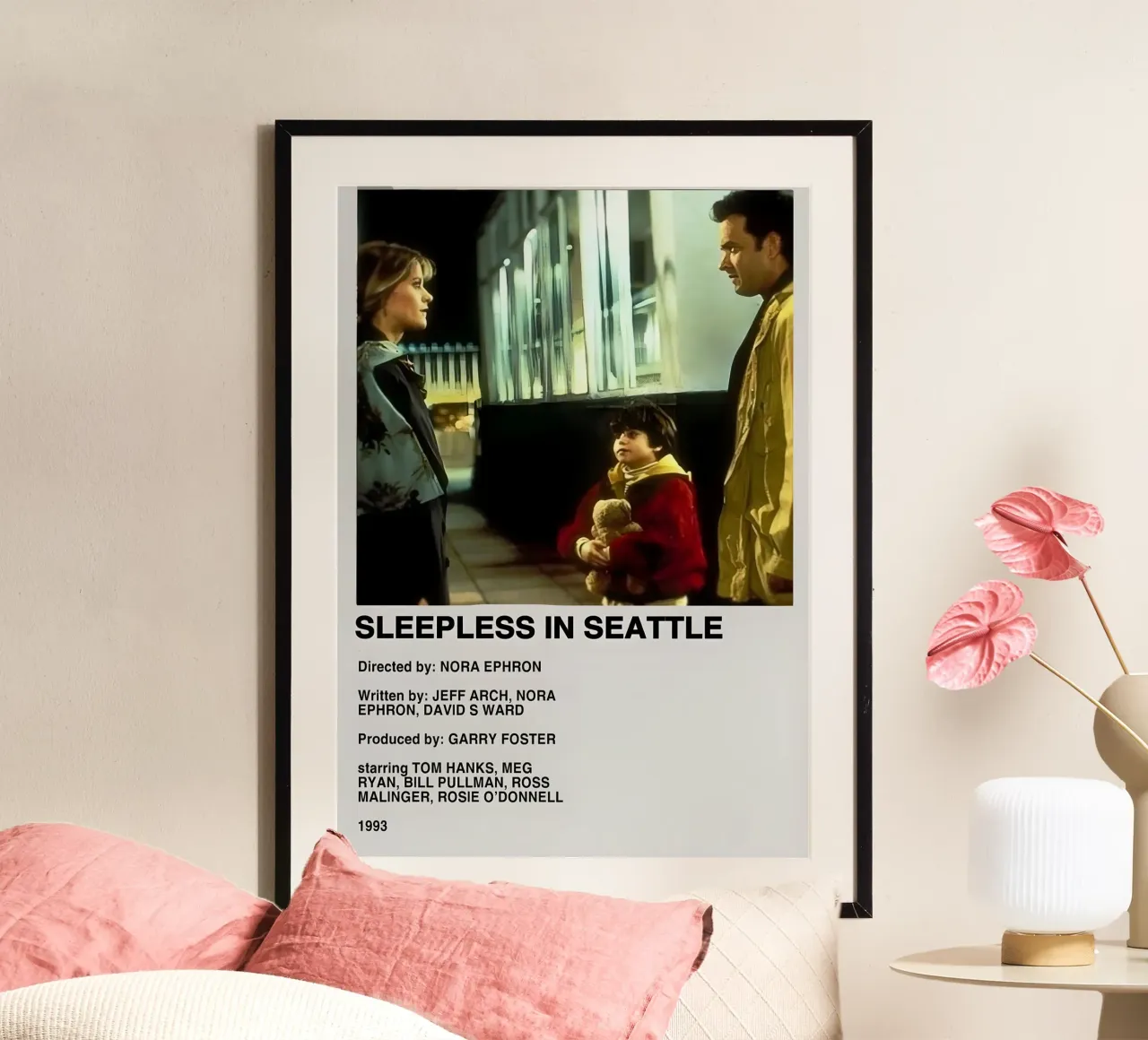 SLEEPLESS IN SEATTLE poster da MVFminimalist