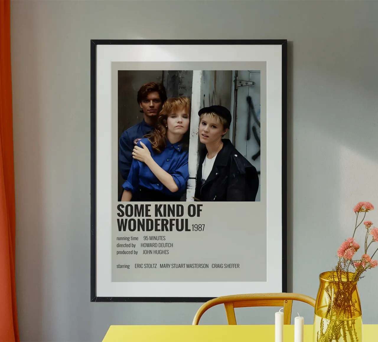 SOME KIND OF WONDERFUL 1987 poster da MVFminimalist