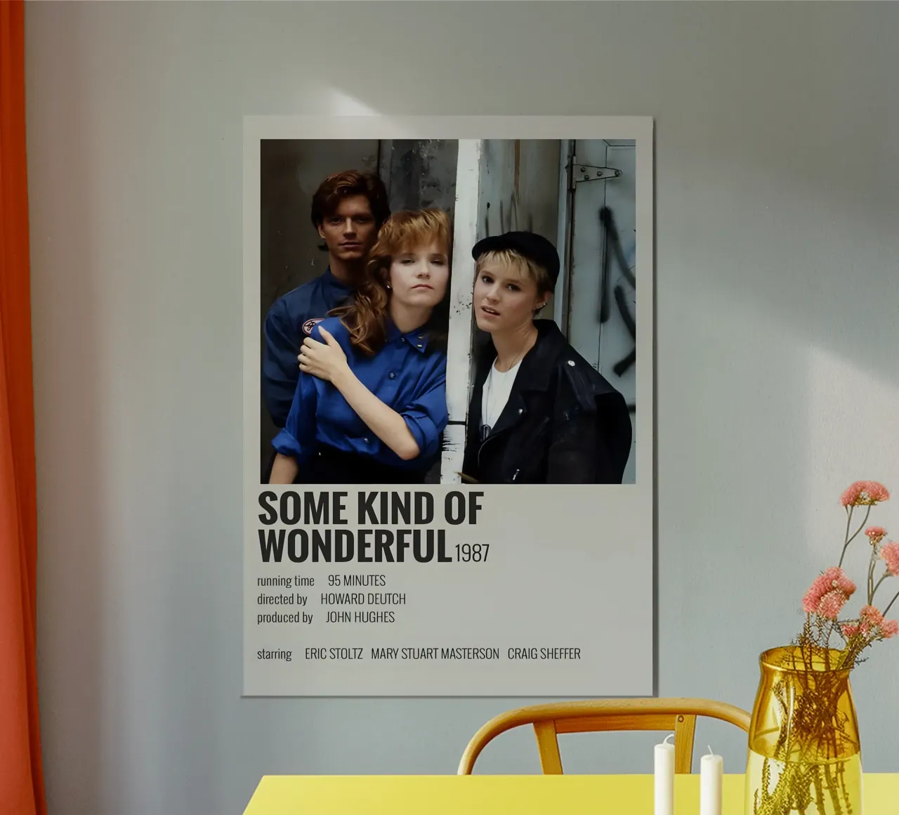 SOME KIND OF WONDERFUL 1987 poster da MVFminimalist