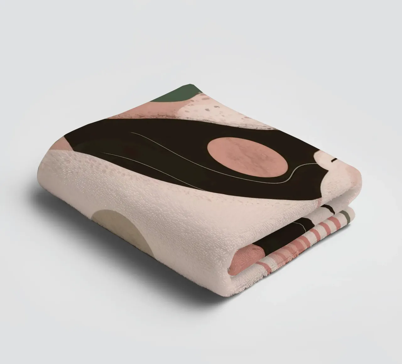 Floating Petals Serenity towel by Peak Delusion