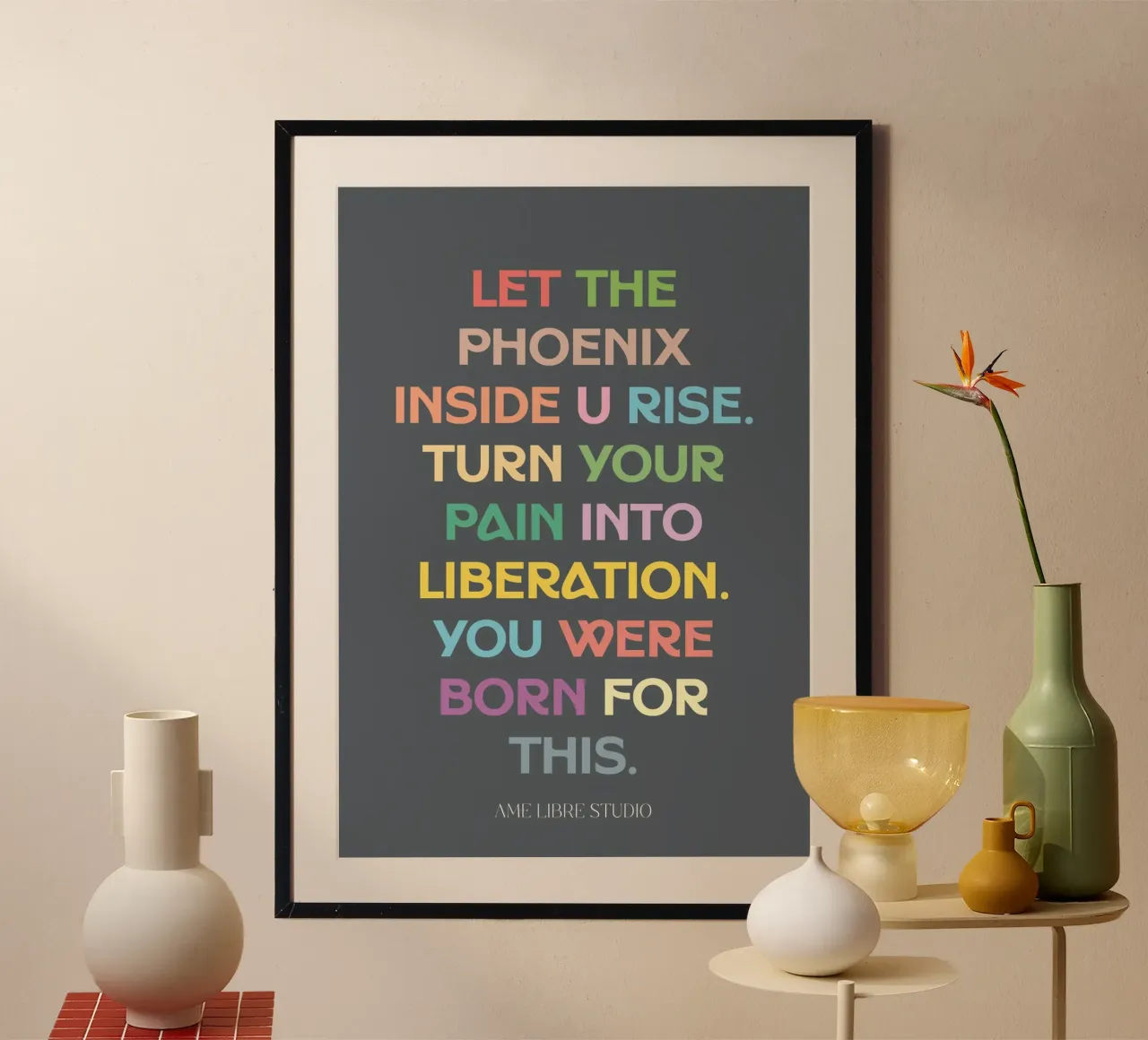 🐦🔥🩶🛡️ poster van MENTHE SAUVAGE