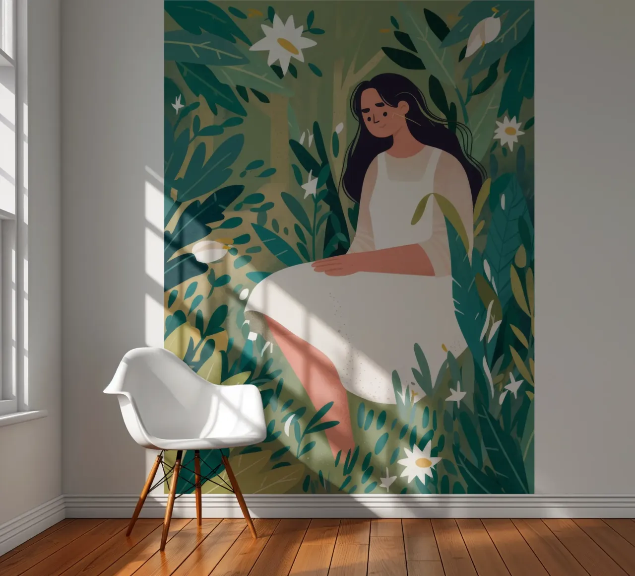 Daisy Field Daydream photo wallpaper by Peak Delusion