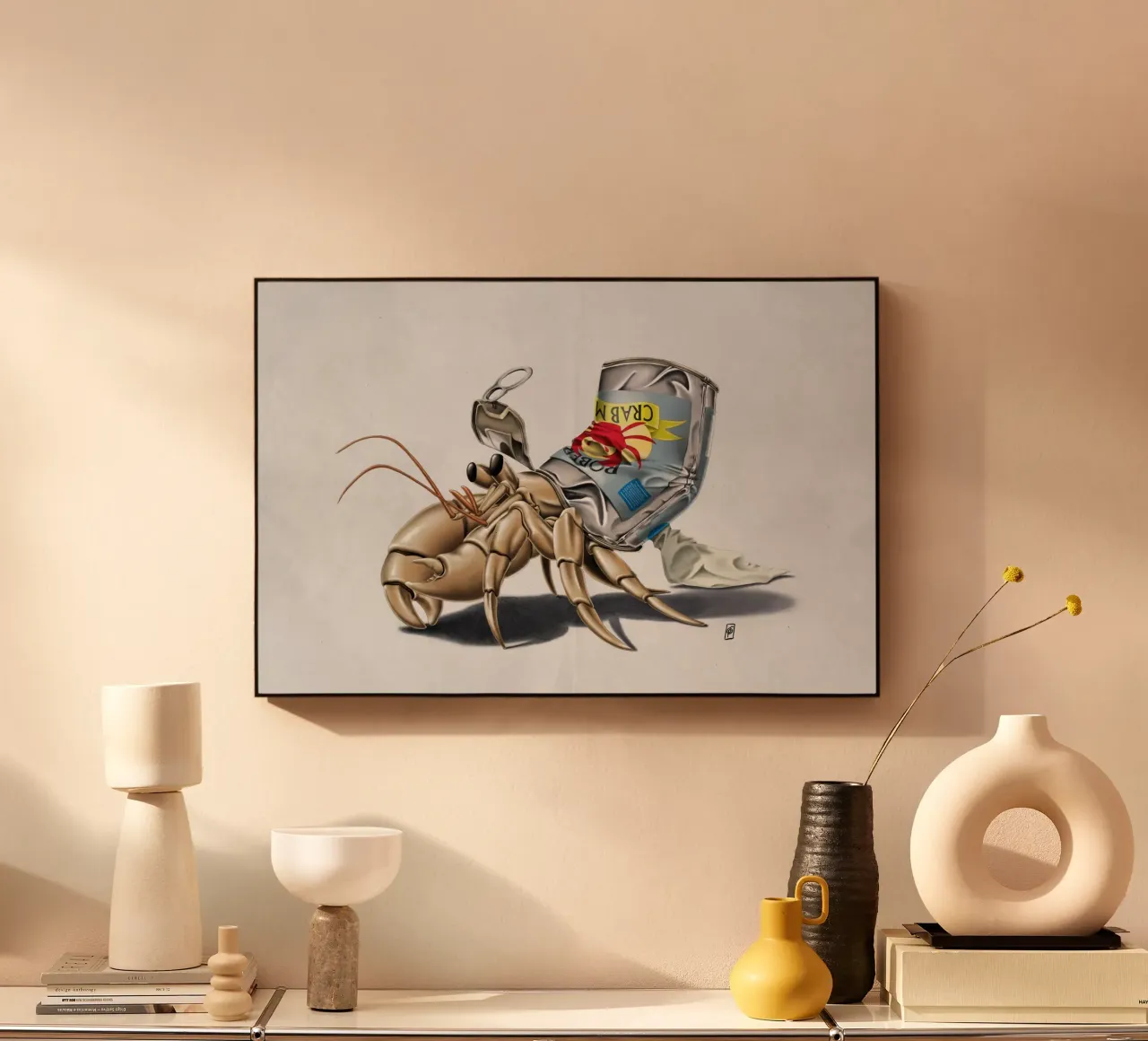 No place like Home (Wordless) alluminio dibond da Rob Art | Illustration