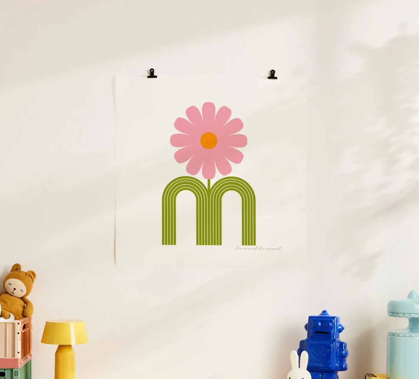 flowerpower poster da fummelhummel