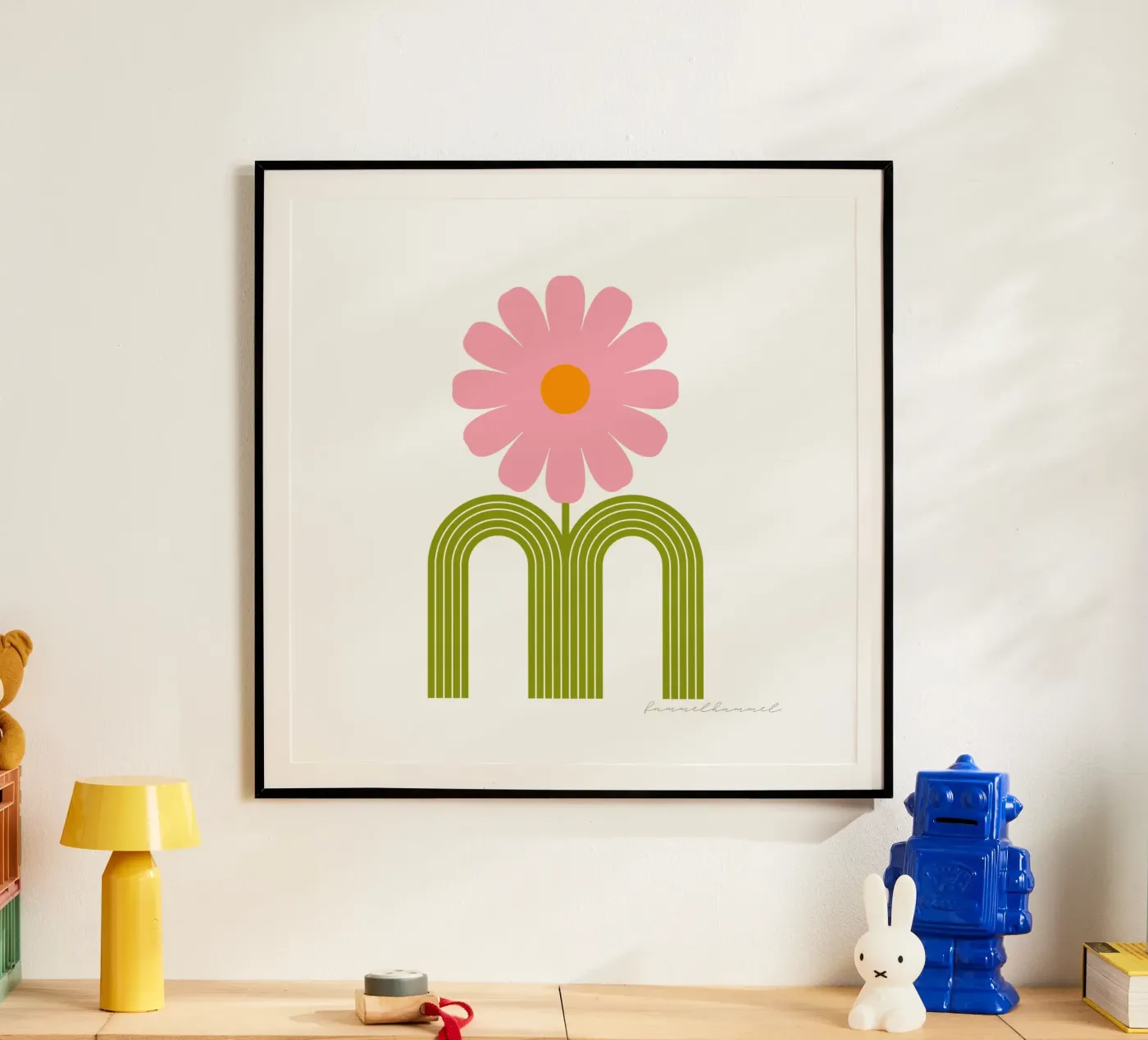 flowerpower poster da fummelhummel