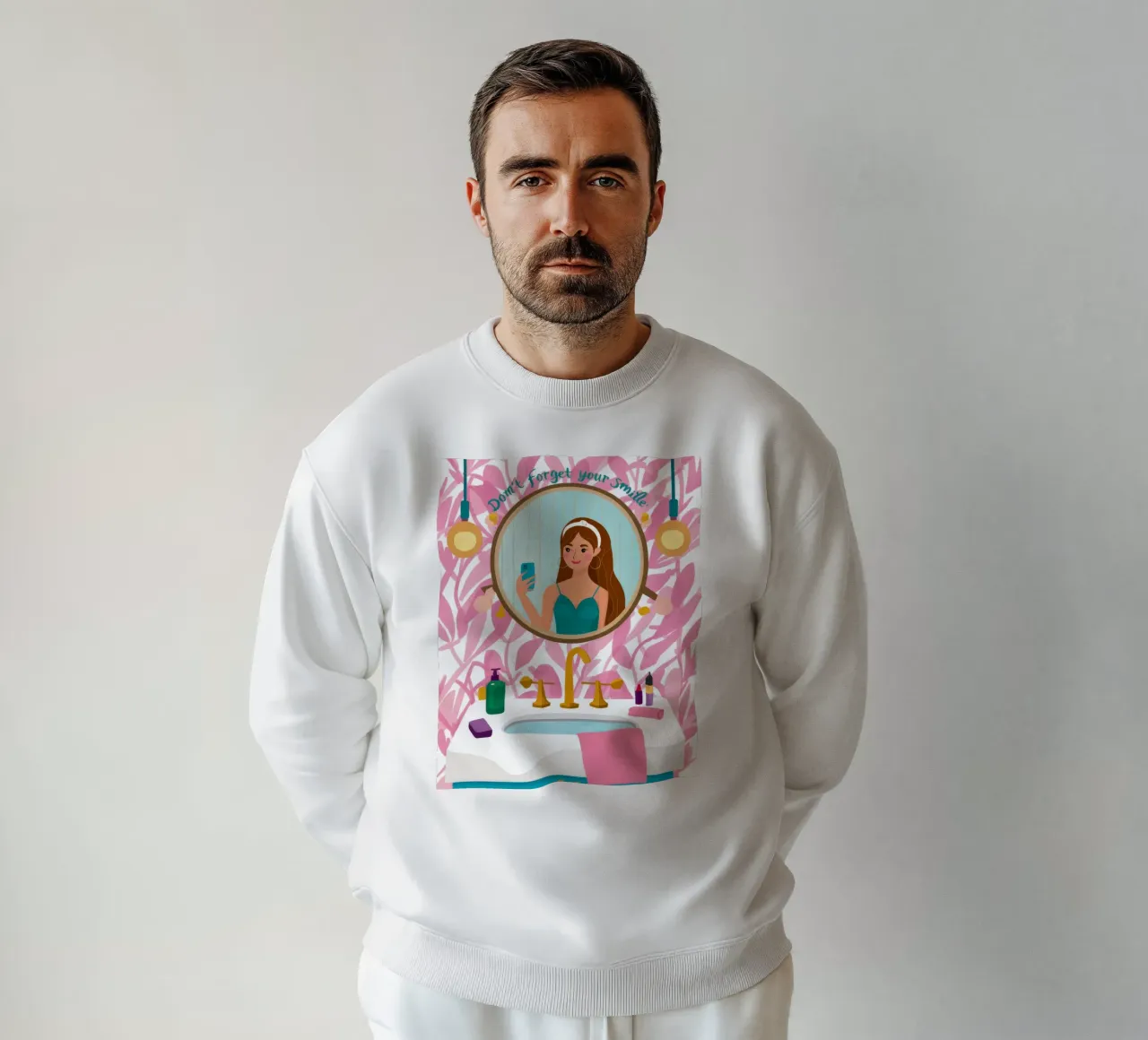 Routine del riflesso dello specchio felpa da Peak Delusion