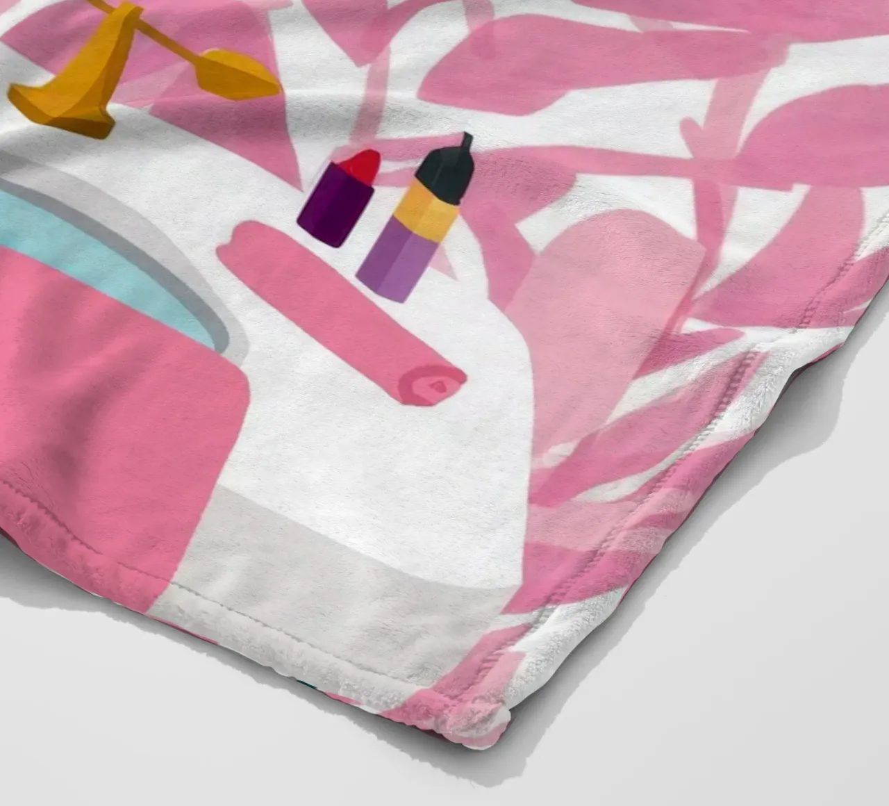 Spiegel-Reflexions-Routine Fleecedecke von Peak Delusion