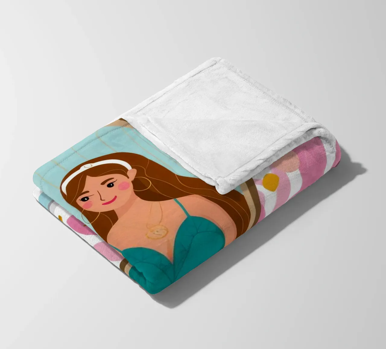 Spiegel-Reflexions-Routine Fleecedecke von Peak Delusion